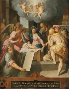 The Adoration Of The Shepherds by Jacob De Backer