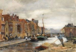 A View Of A Canal, Scheveningen