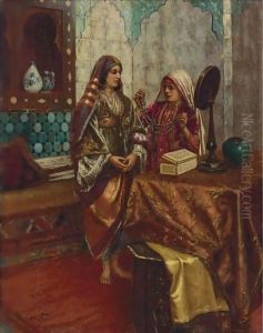 Adorning The Harem by Rudolph Ernst