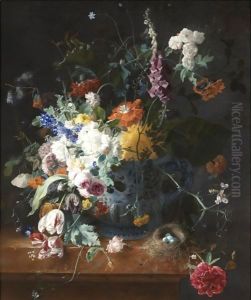 Floral Still Life by Arthur Chaplin