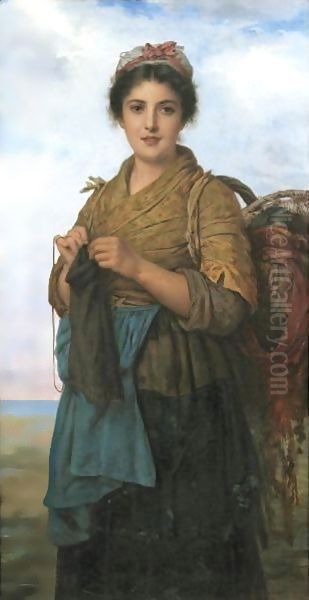 The Young Seamstress - view 1