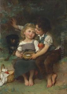 La Jatte De Lait by Emile Munier