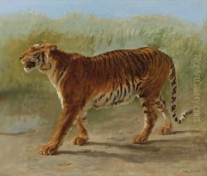 Royal Tiger Marching by Rosa Bonheur