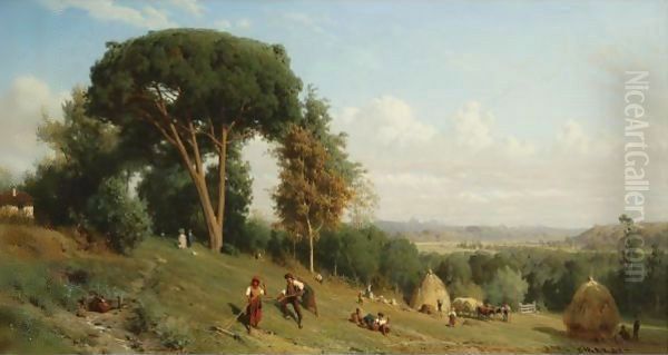 Haymaking - view 1