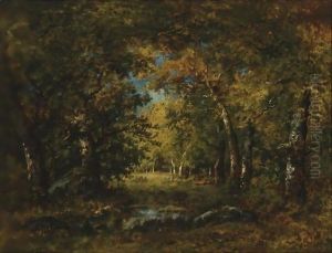 Grande Foret, Souis-Bois by Narcisse-Virgile D Az De La Pena