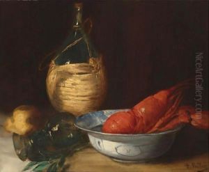 Still Life With Lobster by Antoine Vollon