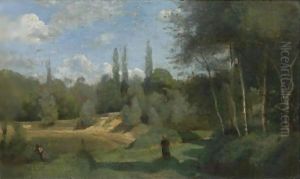 Ville D'Avray by Jean-Baptiste-Camille Corot