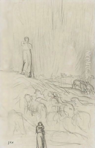 A Shepherdess And Her Flock 2 - view 1
