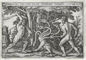 The Labours Of Hercules by Hans Sebald Beham