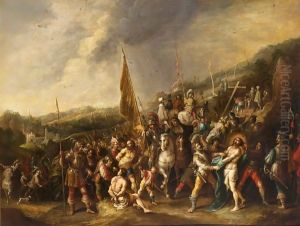 Christ On The Road To Cavalry by Frans the younger Francken