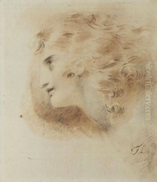 Study For The Head Of A Man - view 1