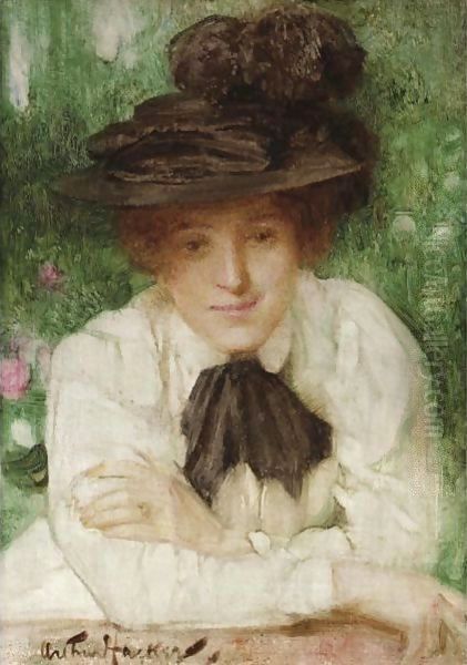 Portrait Of An Edwardian Lady - view 1