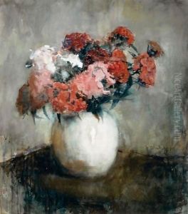 Sweet-William In A Vase by Floris Arntzenius