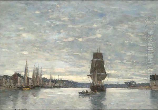 Vue Du Bassin De Trouville - view 1