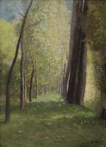 Allee D'Arbres by Odilon Redon
