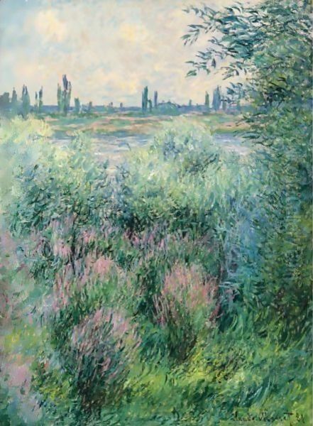 Bords De La Seine, Un Coin De Berge - view 1