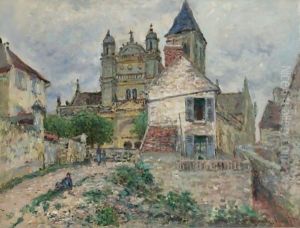 L'Eglise De Vetheuil by Claude Oscar Monet