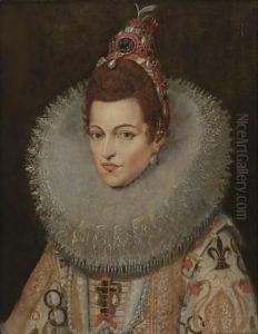 Portarit Of Archduchess Isabella Clara Eugenia Of Spain Portarit Of Archduchess Isabella Clara Eugenia Of Spain