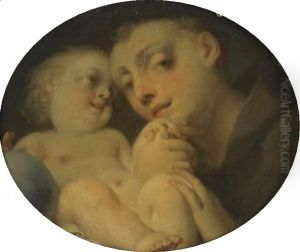 The Infant Christ With Saint Anthony Of Padua