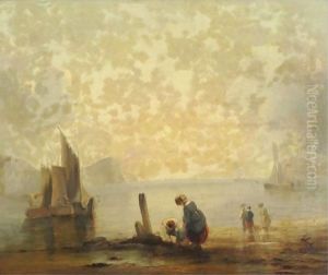 Coastal Scene by Richard Parkes Bonington
