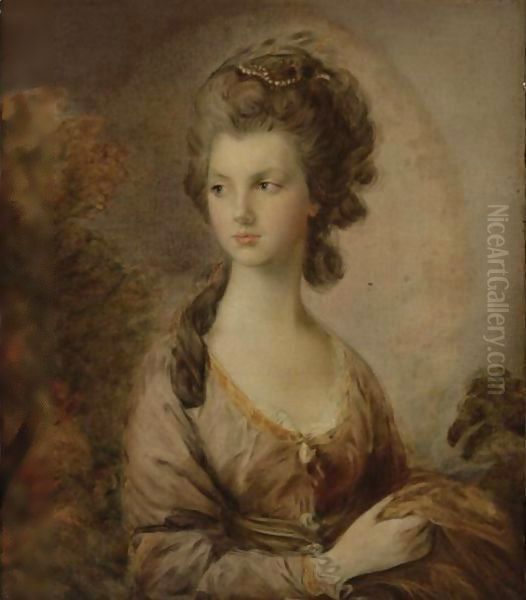 Portrait Of The Hon. Mrs. Thomas Graham by Thomas Gainsborough