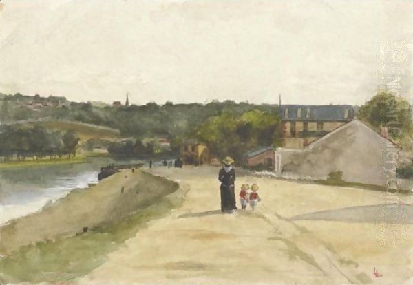 La Seine Pres De Bougival - view 1