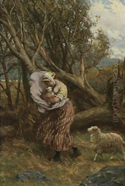 The Protective Shepherdess - view 1