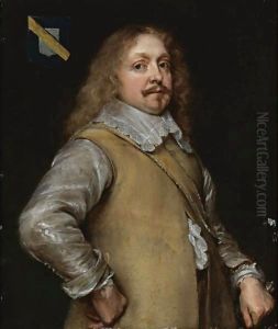 Portrait Of A Gentleman by Gonzales Coques