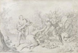 The Massacre Of The Innocents by Willem Van Mieris Leiden