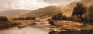 An Afternoon On The River by Edward Henry Holder