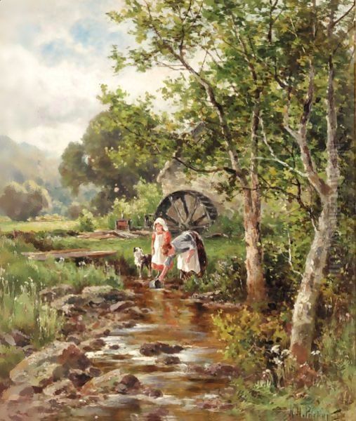 The Old Mill At Betws-Y-Coed - view 1