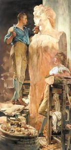 The Saucy Arethusa by Edgar Bundy