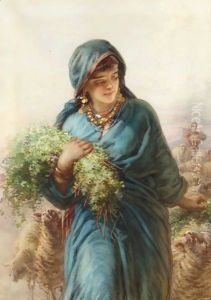 The Shepherdess by Guido Bach