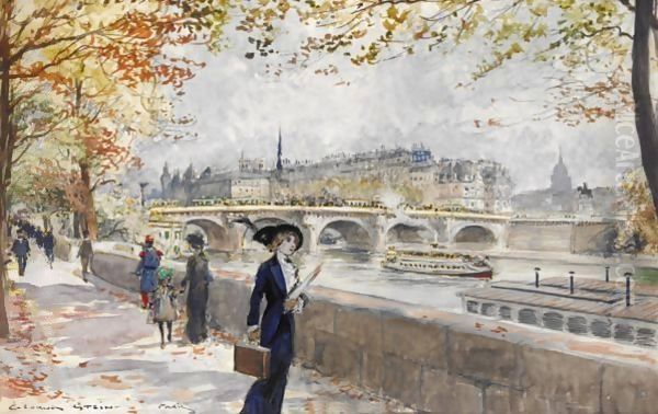 By The Banks Of The Seine - view 1