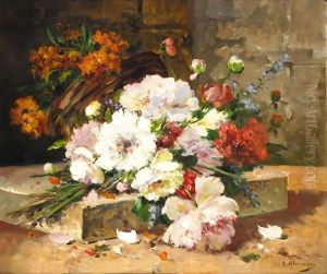 Still Life Of Peonies