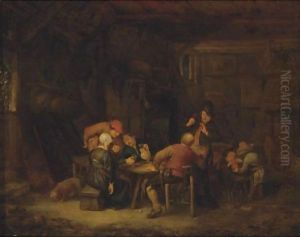 The Breakfast 2 by Adriaen Jansz. Van Ostade