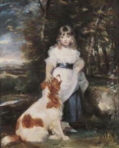 Portrait Of Miss Frances Harris by Sir Joshua Reynolds