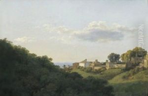 An Afternoon View Of The Town Of Marino Wih The Forest Beyond An Afternoon View Of The Town Of Marino Wih The Forest Beyond