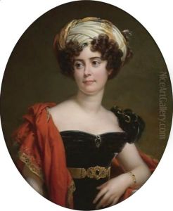 Portrait Of Blanche-Josephine Le Bascle D'Argenteuil, Duchesse De Maille (1787-1851) by Baron Francois Gerard