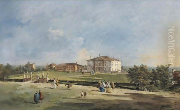 View Of The Villa Loredan At Paese - view 1