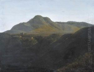 View Of Monte Cavo, Near Albano