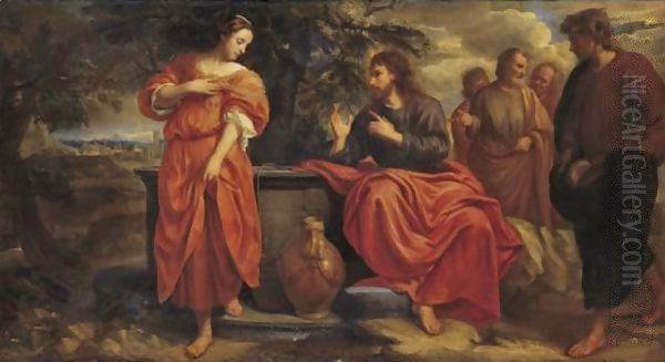 Christ And The Samaritan Woman At The Well - view 1