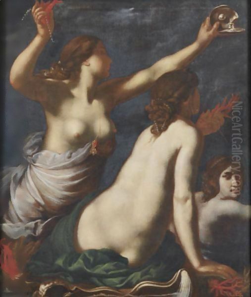 Nereids With The Treasures Of The Sea - view 1