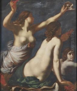Nereids With The Treasures Of The Sea