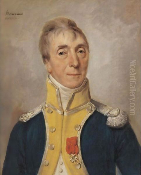 Portrait Of A An Officer, Said To Be Lafayette - view 1
