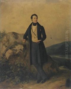 Portrait Of A Man by Pierre Duval-Lecamus