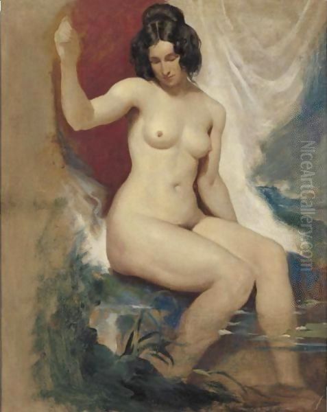 Seated Female Nude 2 - view 1