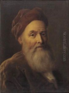 Portrait Of A Man In A Red Beret