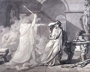The Ghost Of Septimus Severus Appearing To Caracalla, After The Murder Of His Brother Geta