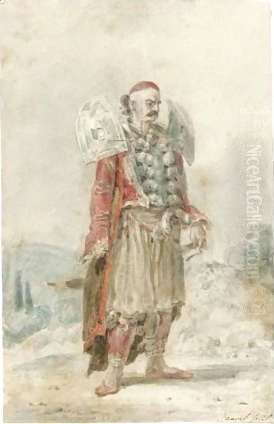 Portrait Of A Turkish Man In A Ceremonial Costume - view 1